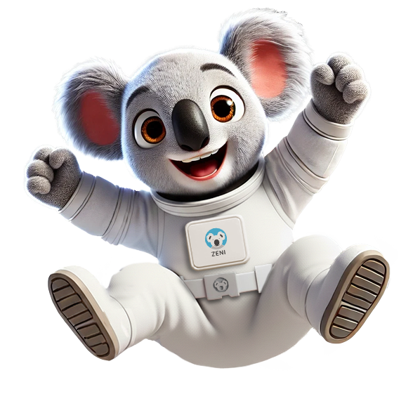 Maskot Zeni skace wpsprava